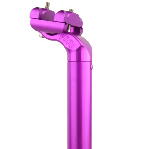 Paul - Tall and Handsome seatpost (purple)