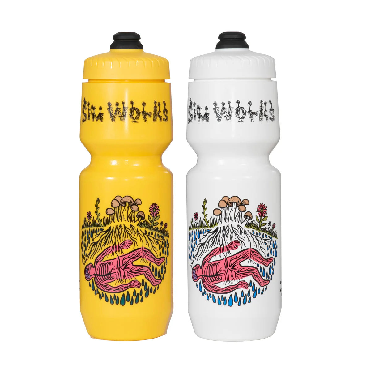 Simworks - Human Mushroom Bottle 26oz. (yellow)