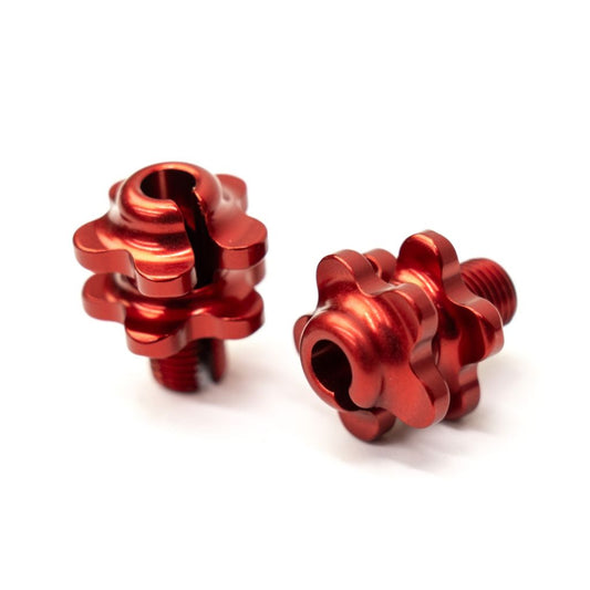 PAUL - Groovy Barrel Adjusters (red/pair)