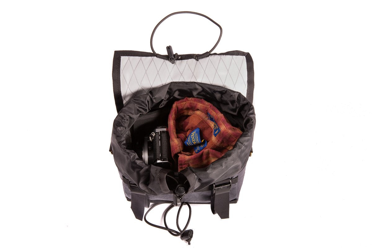 Outer Shell - Drawcord Handlebar Bag (mutlicam black)