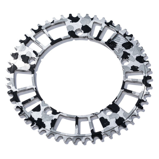AARN - Track Chainring bcd144 (camo black / white)