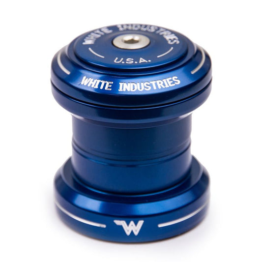 White Industries - 1-1/8" headset (blue)