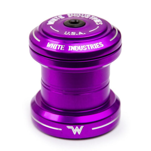 White Industries - 1-1/8" headset (purple)
