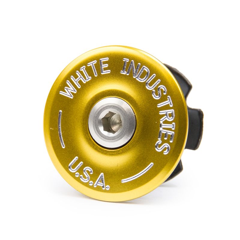 White Industries - 1-1/8" headset (gold)