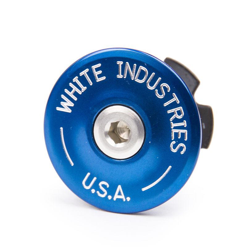 White Industries - 1-1/8" headset (blue)
