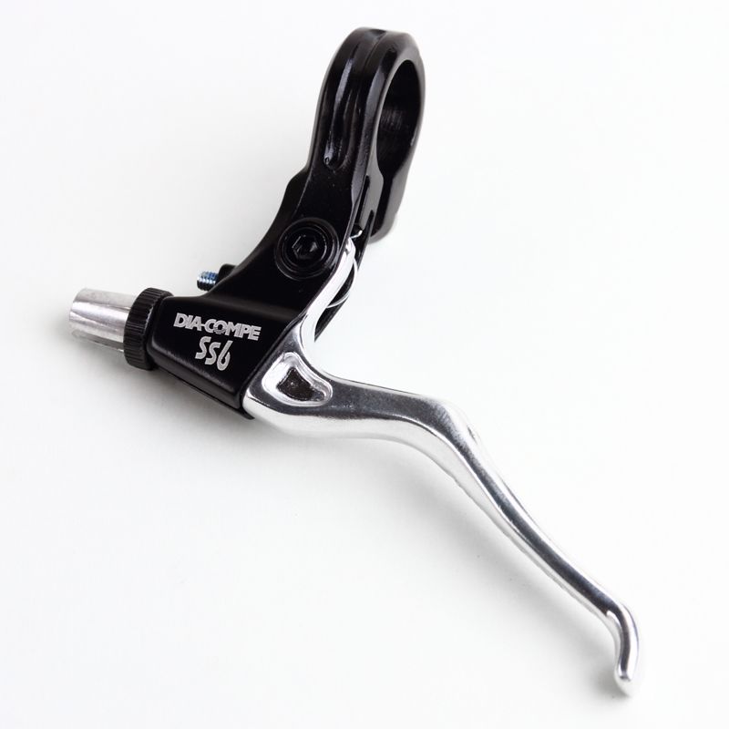 SS6 Brake Lever (silver/black) Bicycleboys Clubhouse