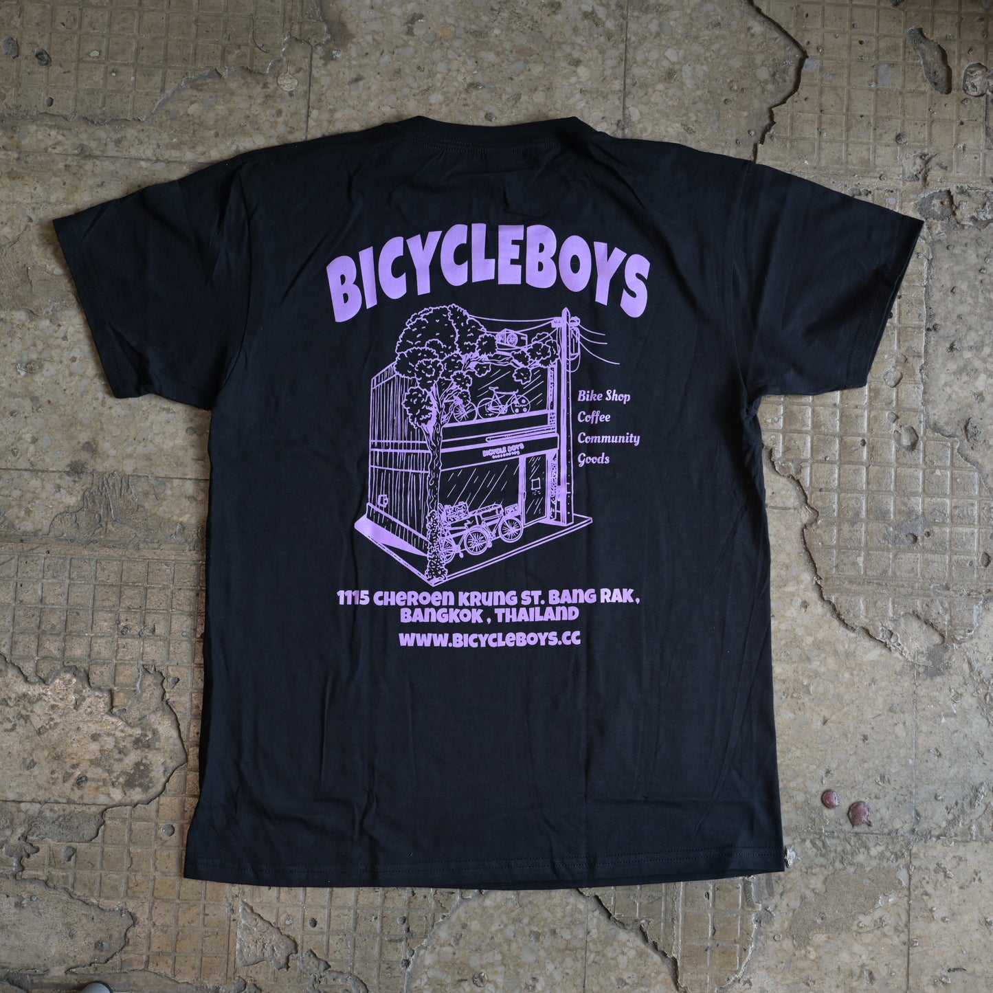 BicycleBoys - Shop T-Shirt (black)