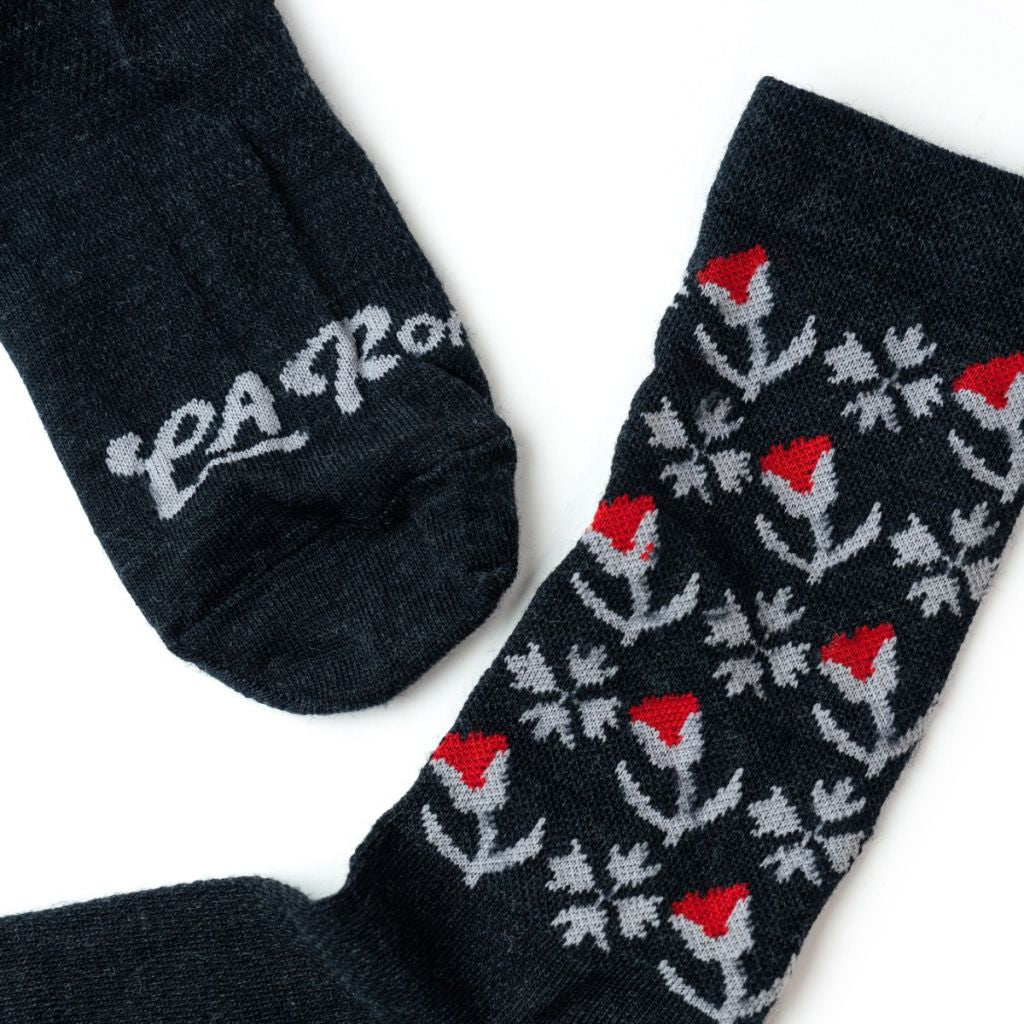 RON'S Bikes - Summer Wool Socks (black)