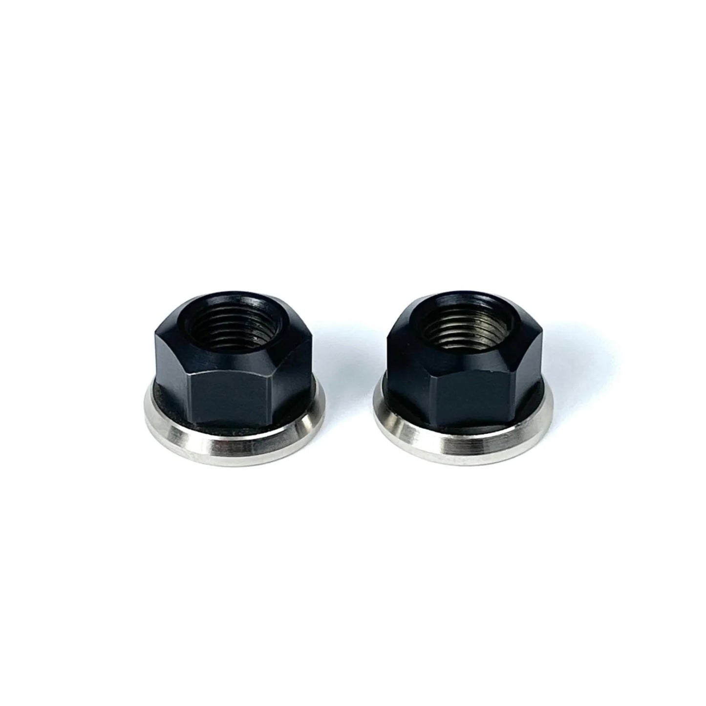 Runwell - Elite Hub Nut M9 (black/silver)