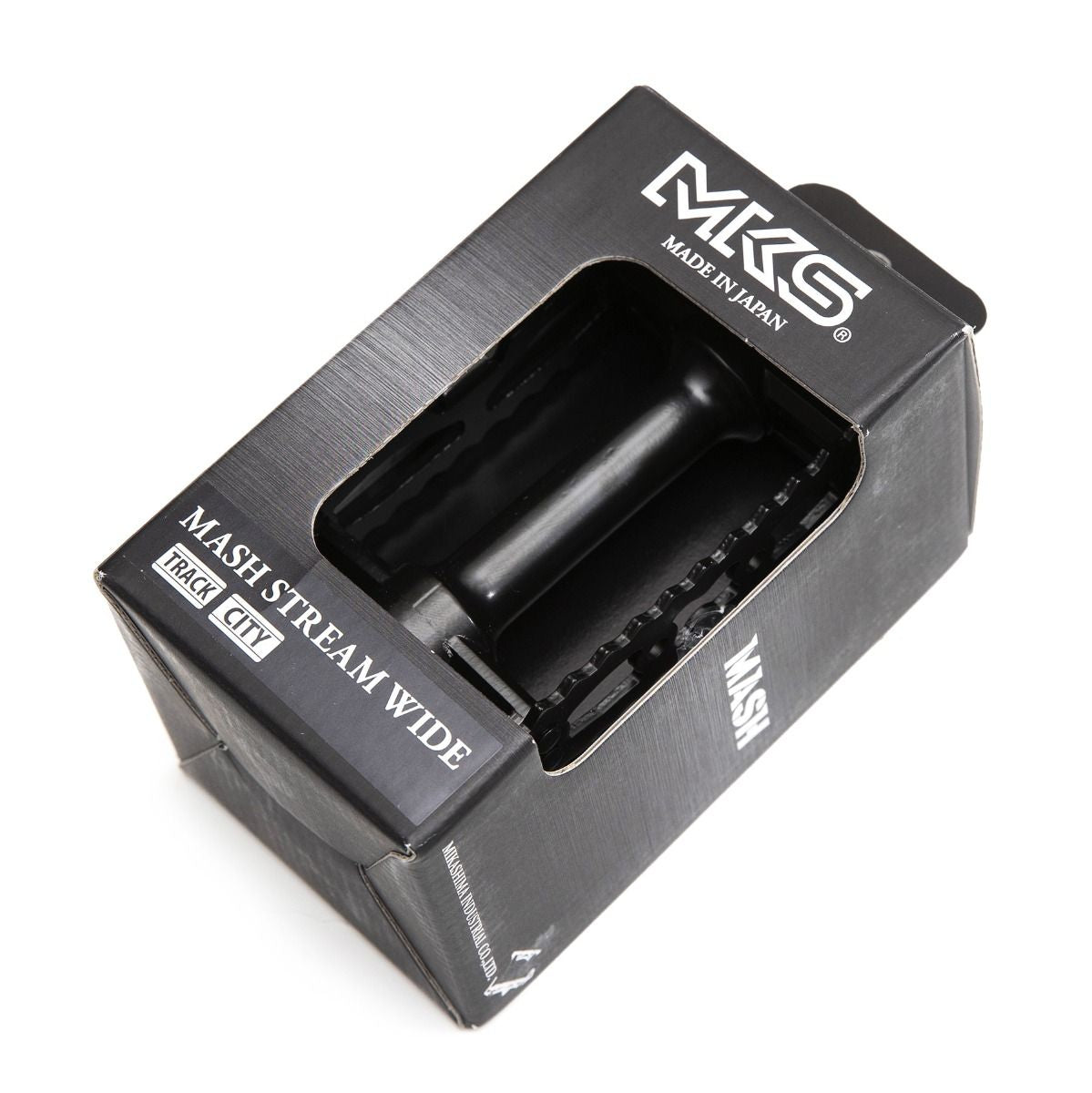 MKS x MASH stream wide pedal (all black)