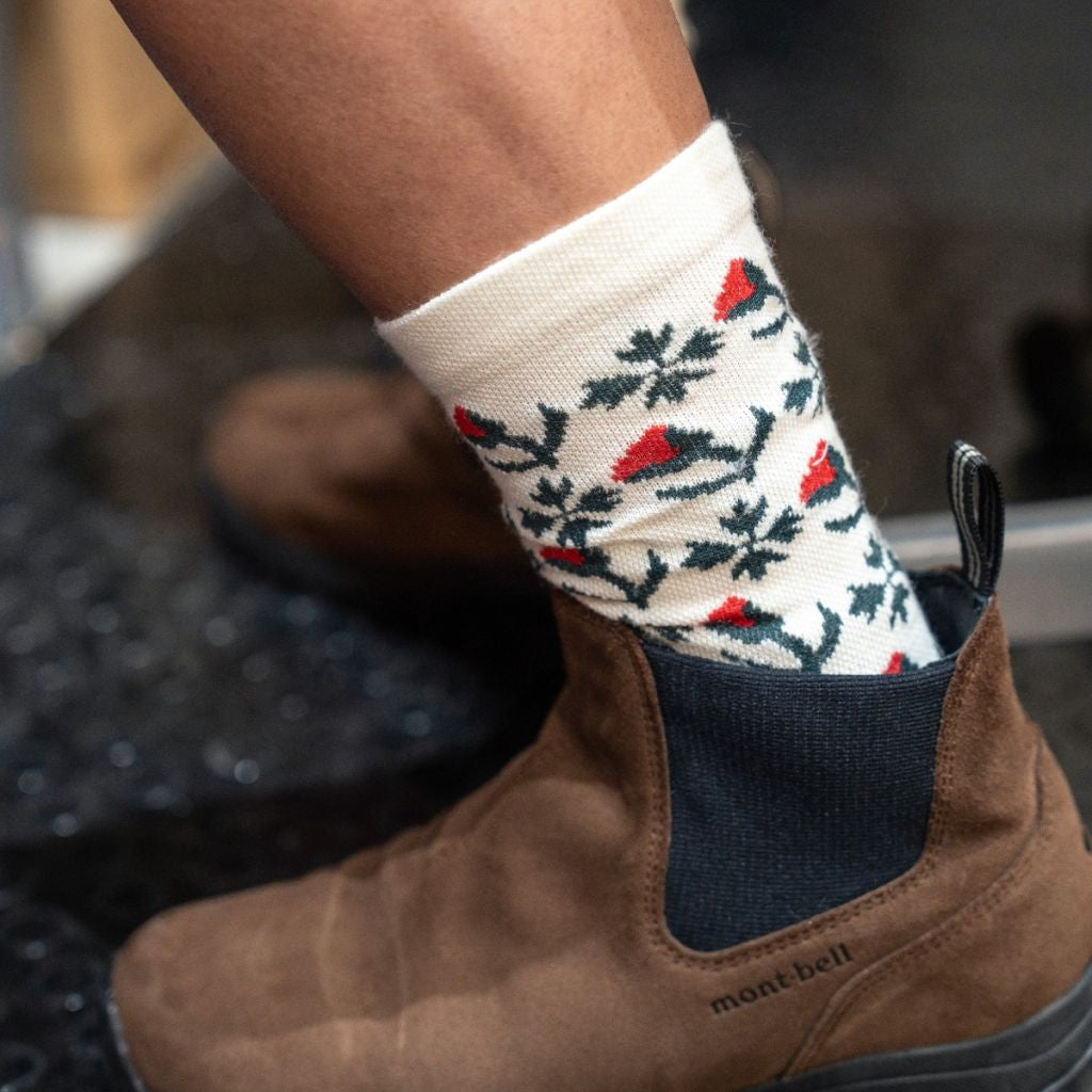 RON'S Bikes - Summer Wool Socks (natural)