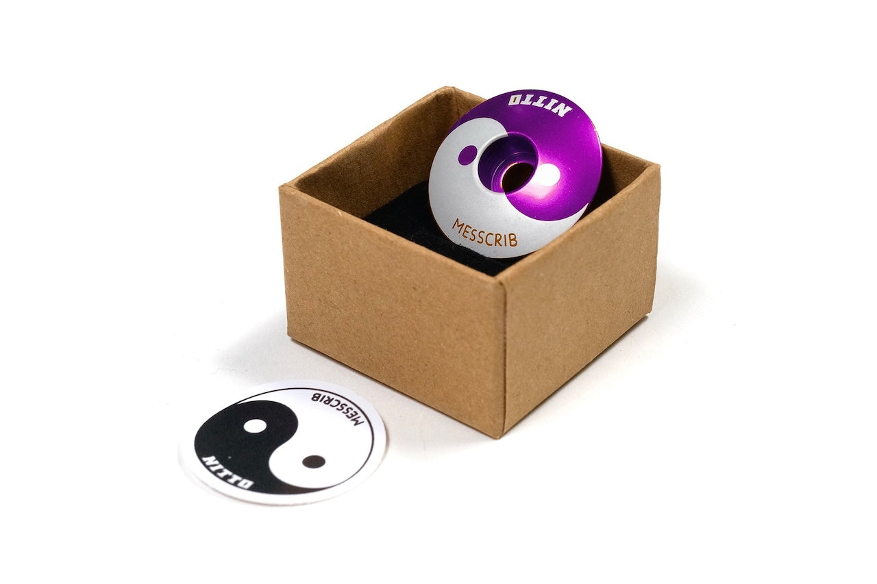 Nitto x Mess Crib Tokyo "Yin Yang Top Cap" (purple)