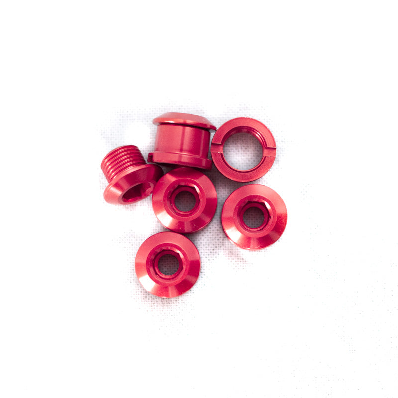 Stridsland - Chainring Bolts (red)