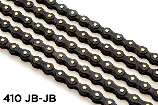 Izumi - 410 Jetblack Track Chain (black/gold)
