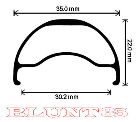 Velocity - Blunt 35 (polished)