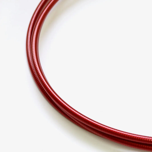 Simworks - Stainless Outer Cable for Brake 3m (clear red)