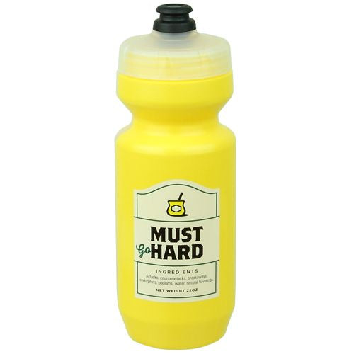 SPURCYCLE - Must (go) Hard Water Bottle (yellow)