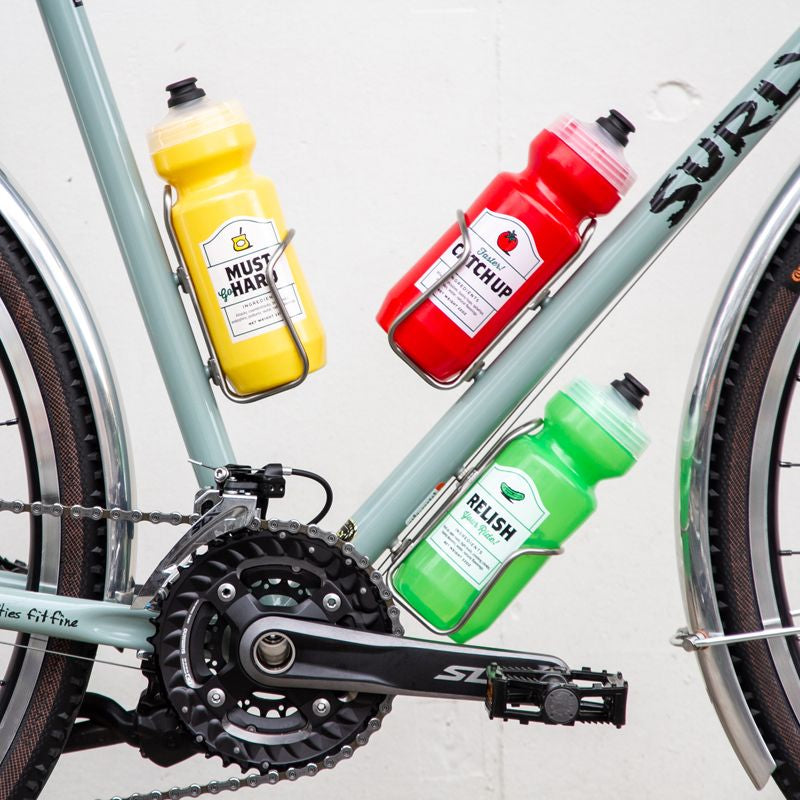 SPURCYCLE - Must (go) Hard Water Bottle (yellow)