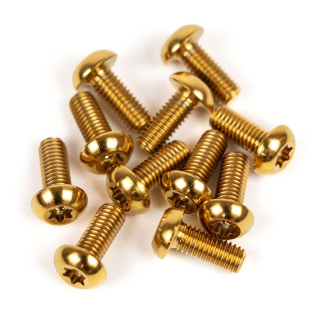 Stridsland - Ti M5 Bolt (gold/12pcs)