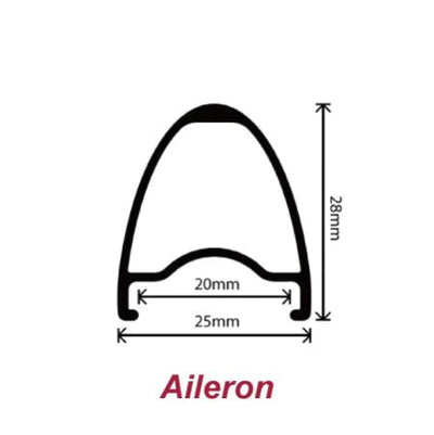 Velocity - Aileron rim (polished)