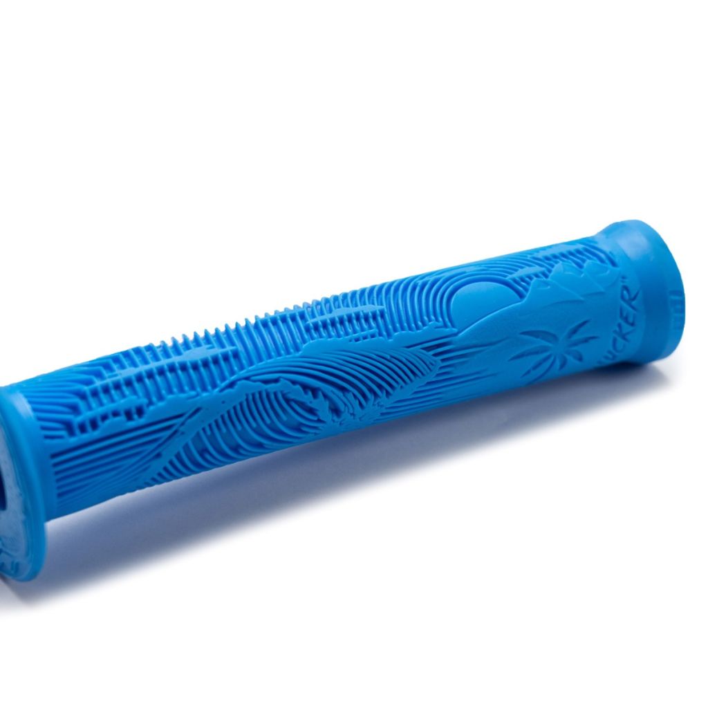 ODI - Hucker Grip with flange (blue)