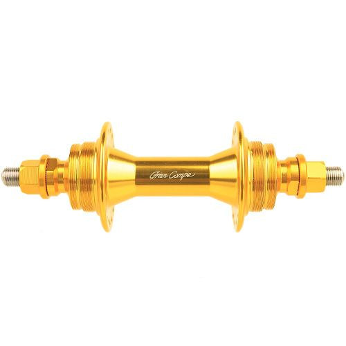 Gran Compe - Small Track Hub 32h (gold/pair)