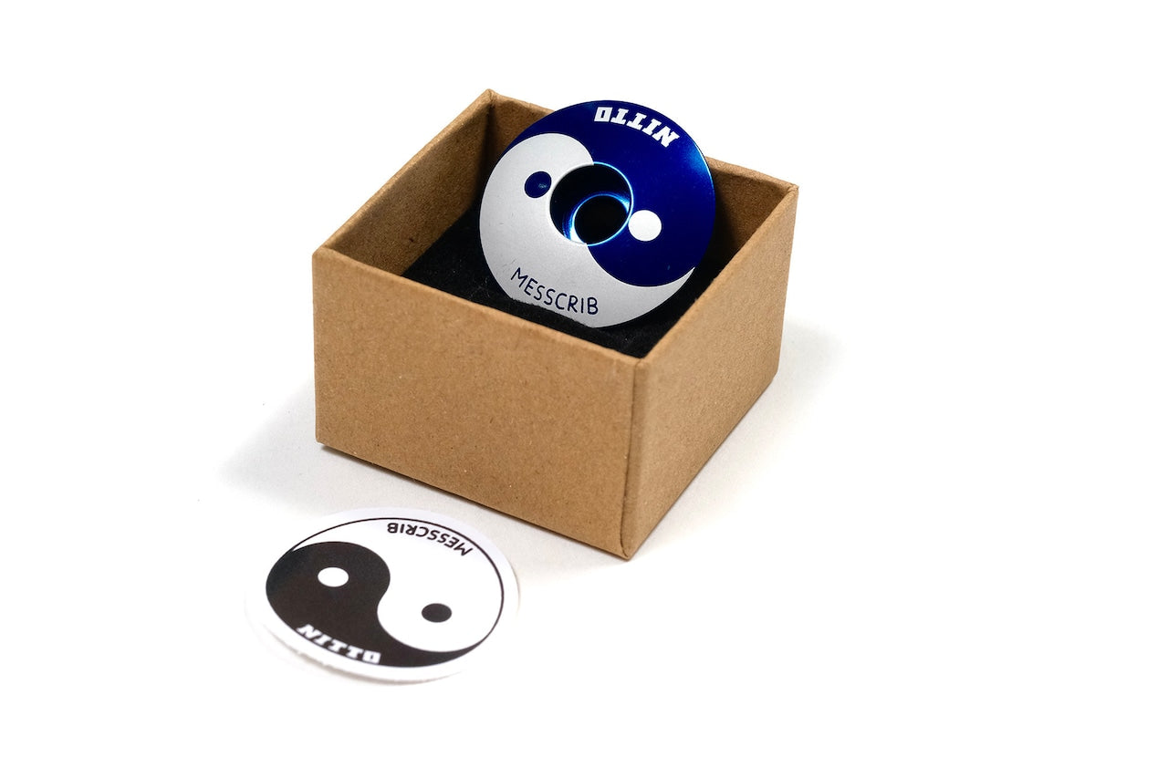 Nitto x Mess Crib Tokyo "Yin Yang Top Cap" (blue)