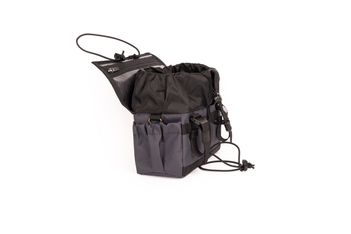 Outer Shell - Drawcord Handlebar Bag (black)