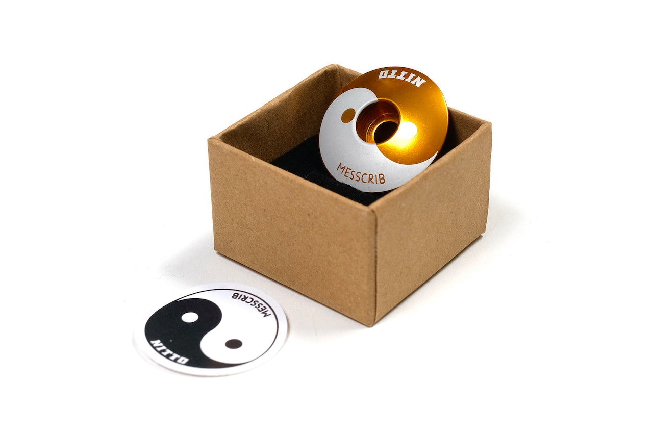 Nitto x Mess Crib Tokyo "Yin Yang Top Cap" (gold)