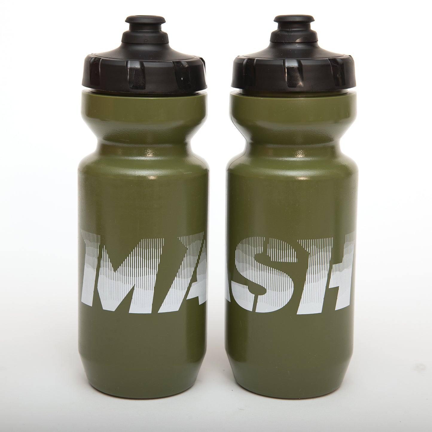 MASH - Landscape Wordmark 22oz Purist Bottle (moss green)