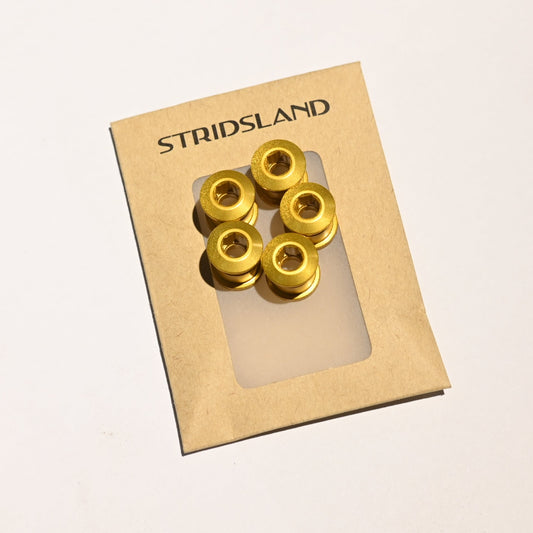 Stridsland - Chainring Bolts (gold)