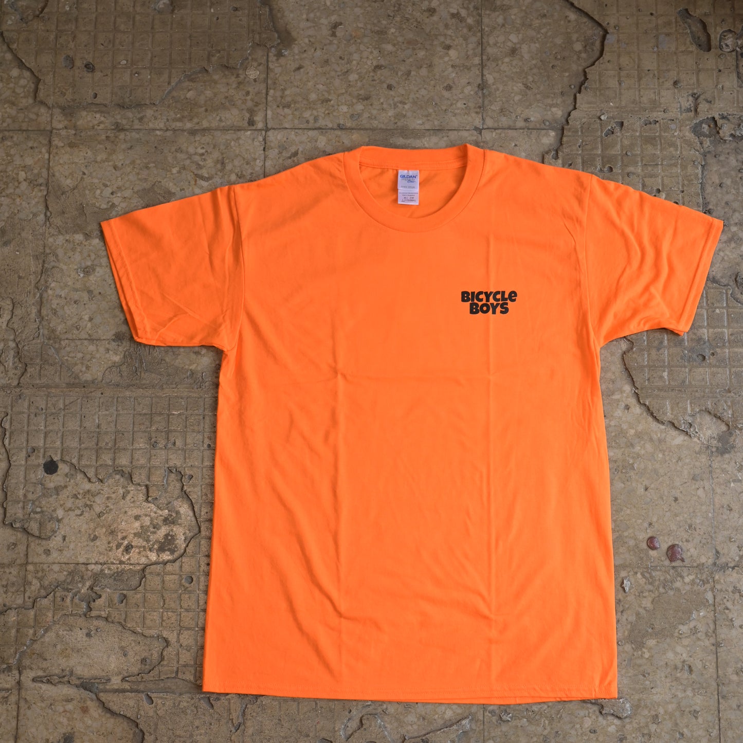 BicycleBoys - Shop T-Shirt (orange)