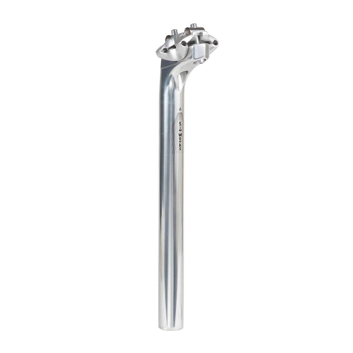 Simworks - Froggy Seatpost Offset 23mm (silver)