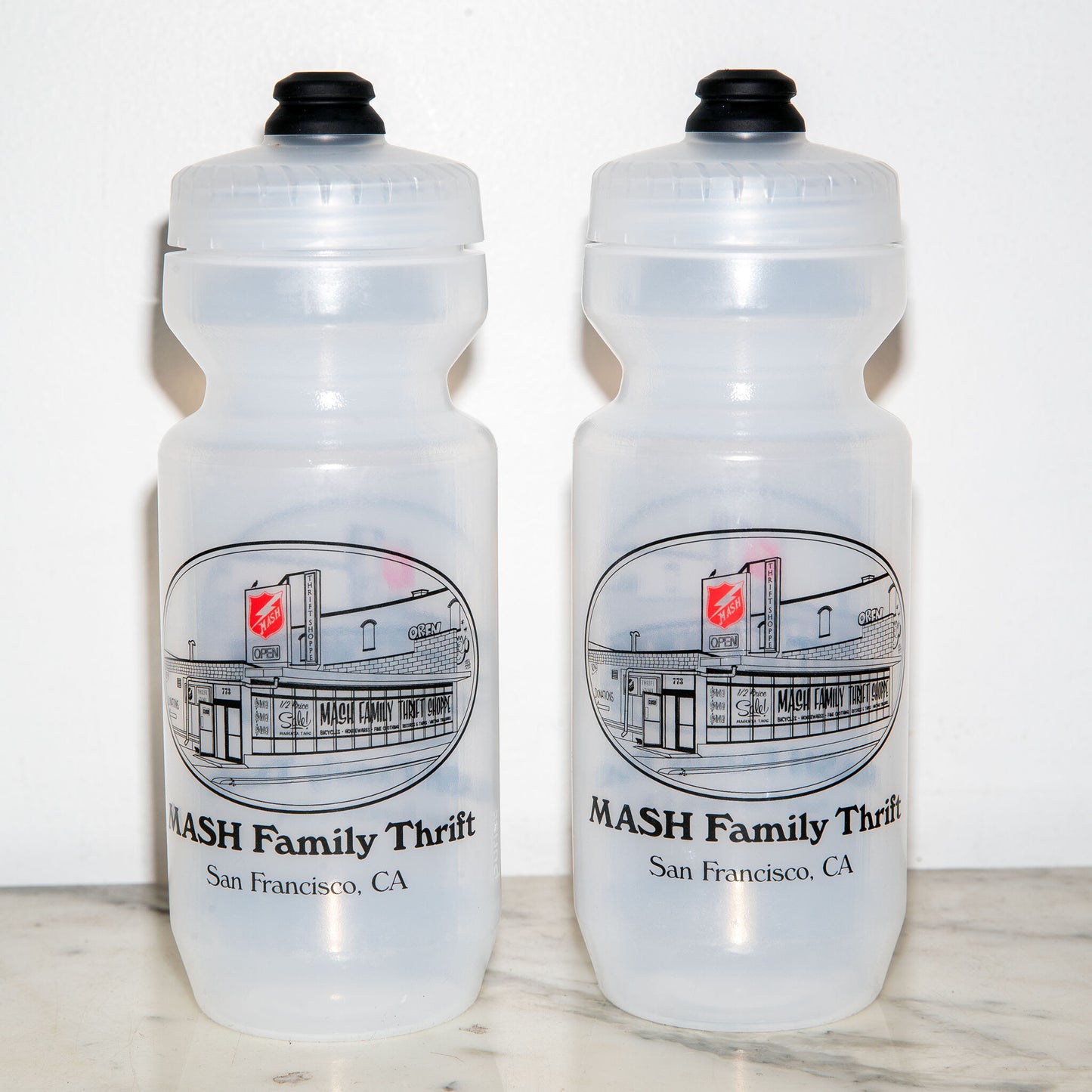 MASH - Thrift 22oz Purist Bottle 22oz  (clear)