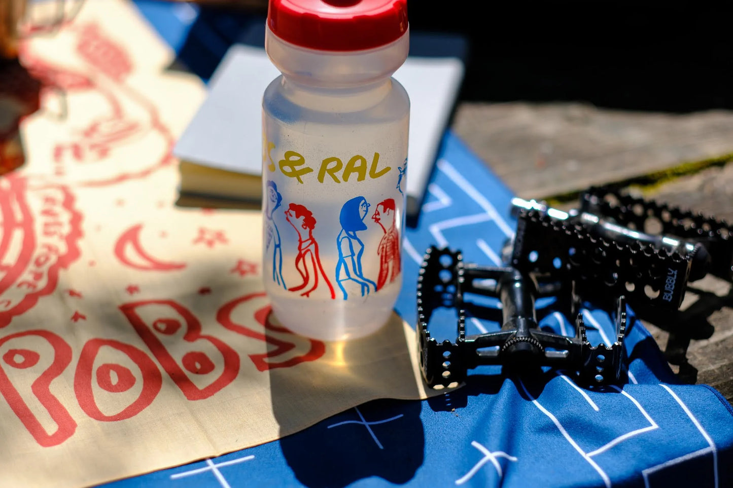 Ral x Pobs x Russ Pope Water Bottle (clear)