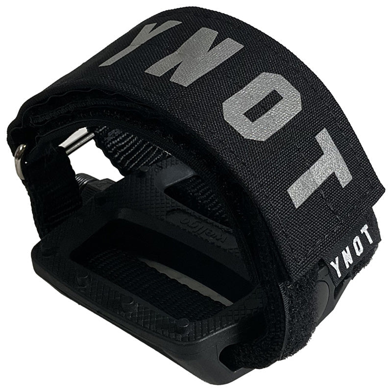 YNOT - Pedal Strap Classic (reflective black)