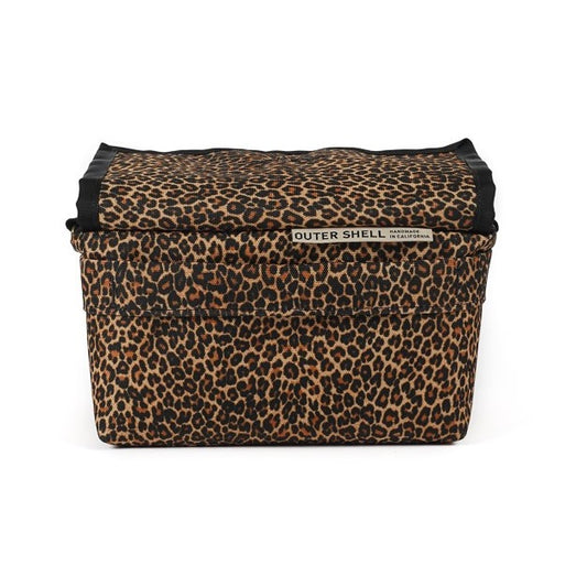 Outer Shell - Drawcord Handlebar Bag (leopard)