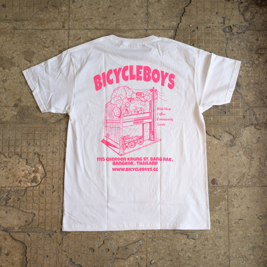 BicycleBoys - Shop T-Shirt (white)