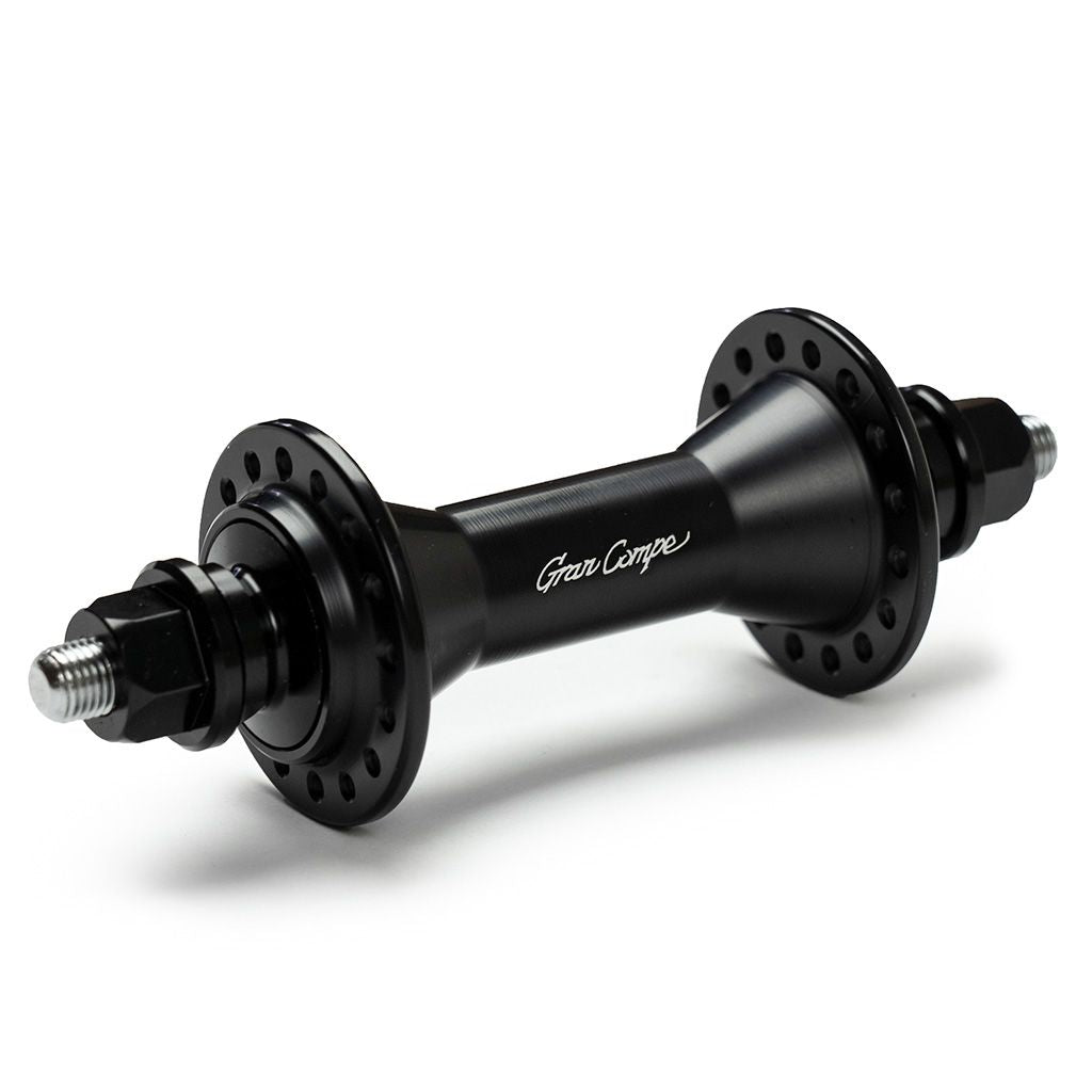 Gran Compe - Small Track Hub 32h (black/pair)