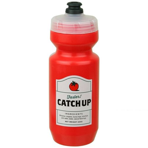 SPURCYCLE - Catch Up Water Bottle (red)