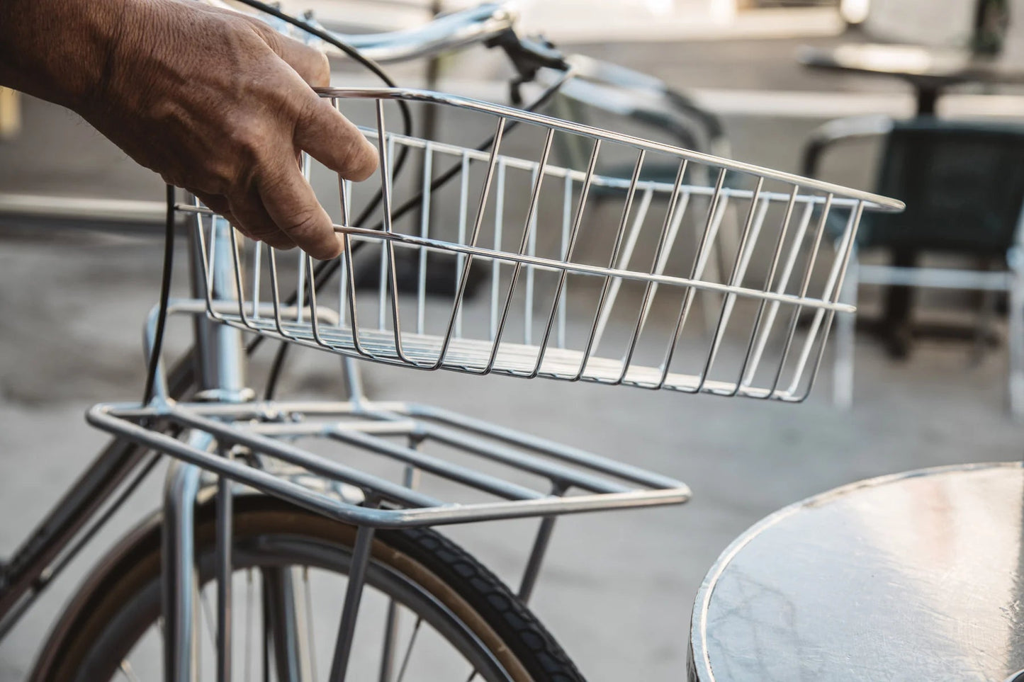 TANAKA - Stainless Steel Basket (raw)