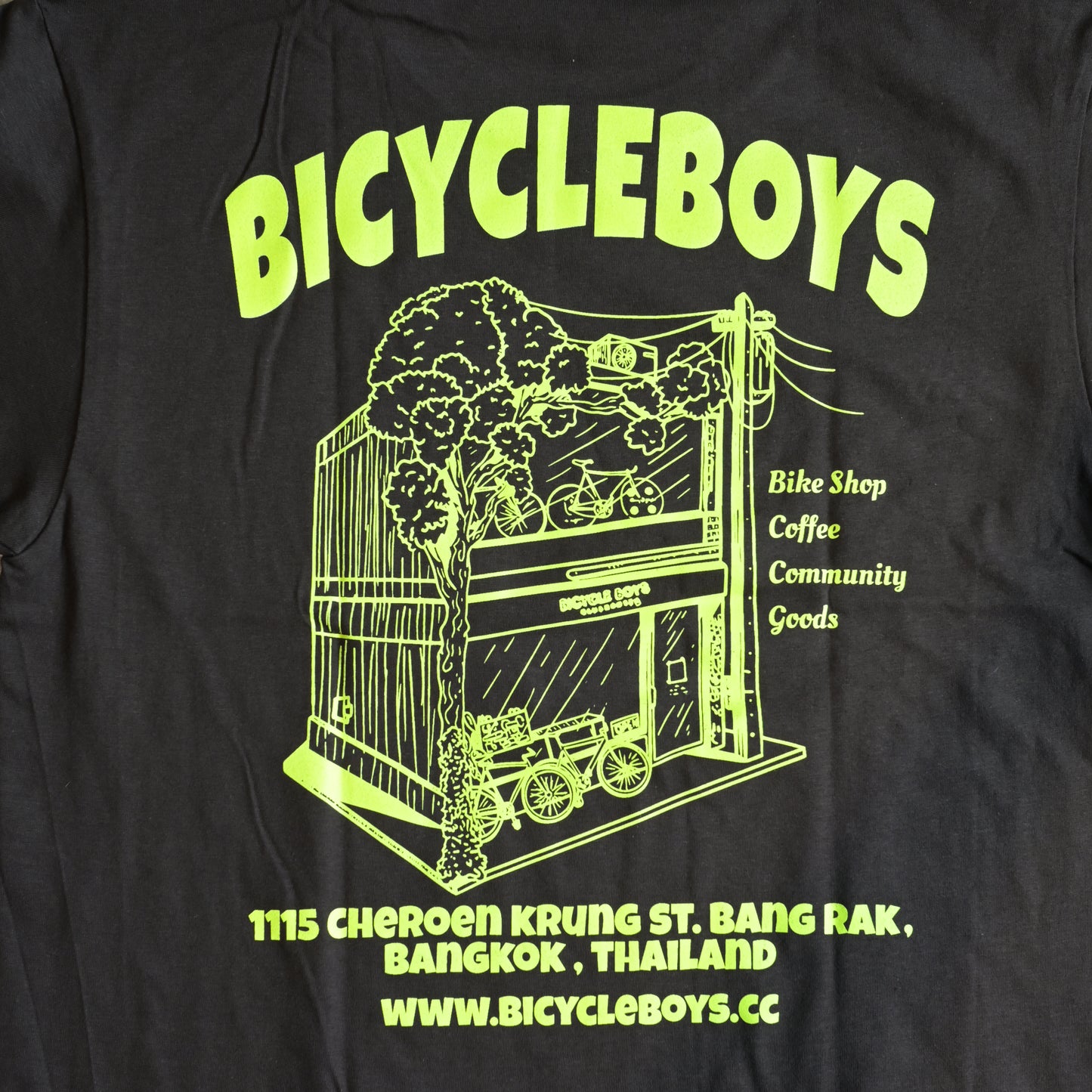 BicycleBoys - Shop T-Shirt (brown)