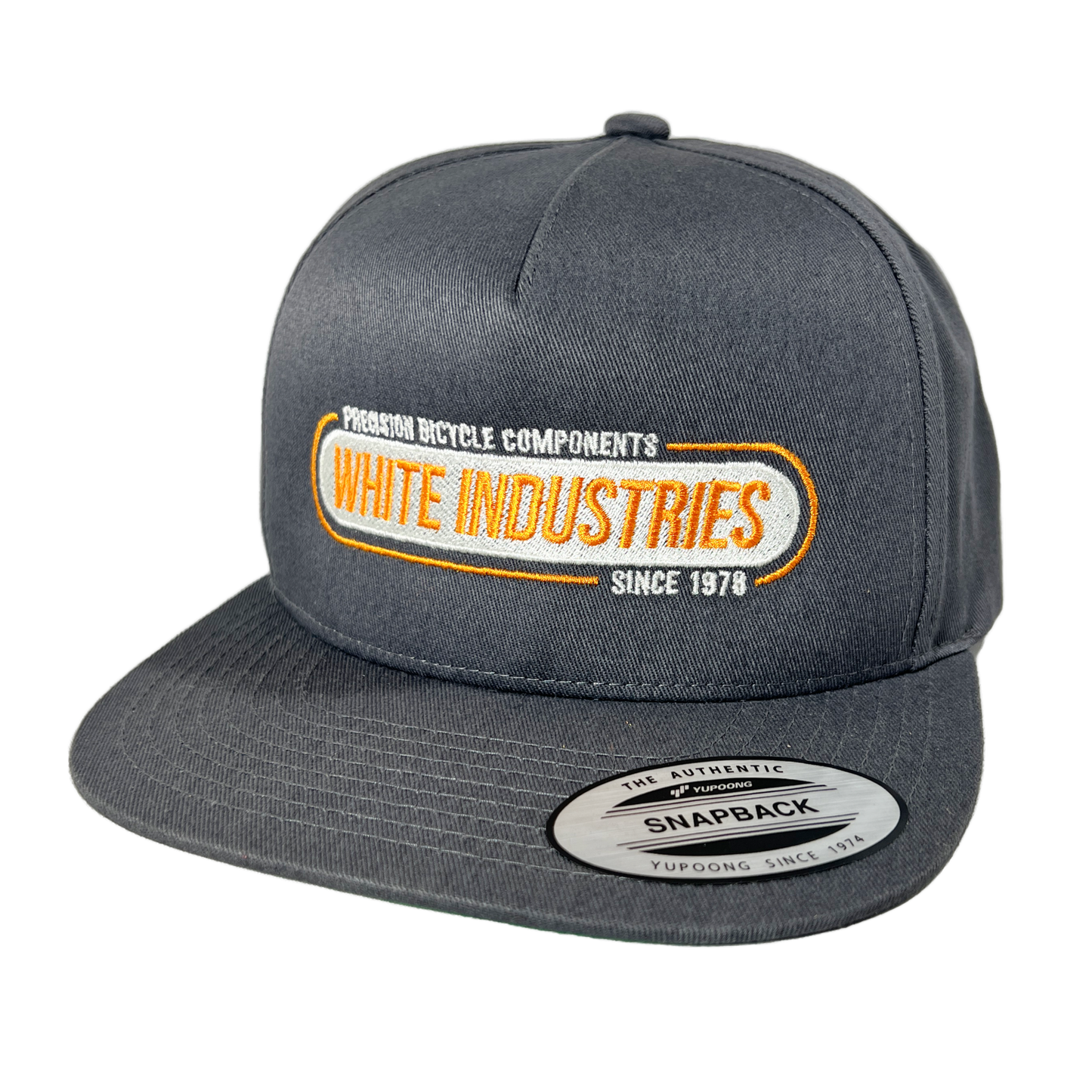 White Industries - Flat Brim Cap (dark grey)