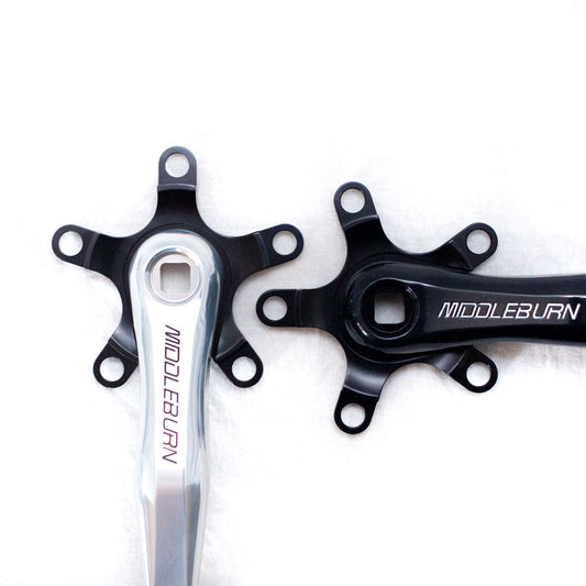 Middleburn - RS7 Square Taper Crank+spider bcd94 (silver)