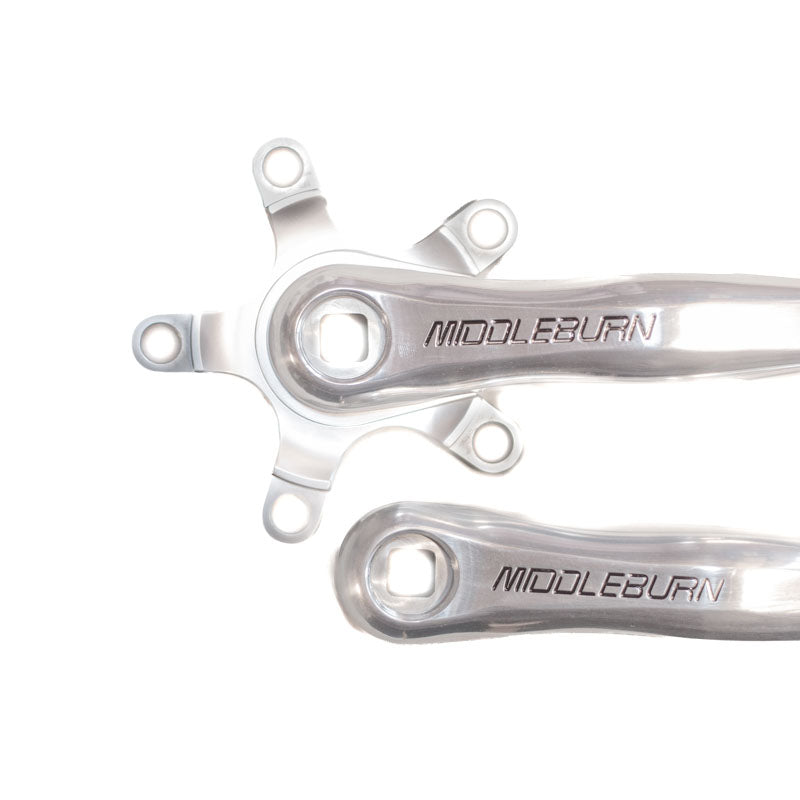 Middleburn - RS7 Square Taper Crank+spider bcd94 (silver)
