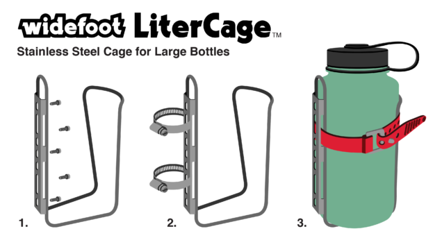 WideFoot - Liter Cage (silver)