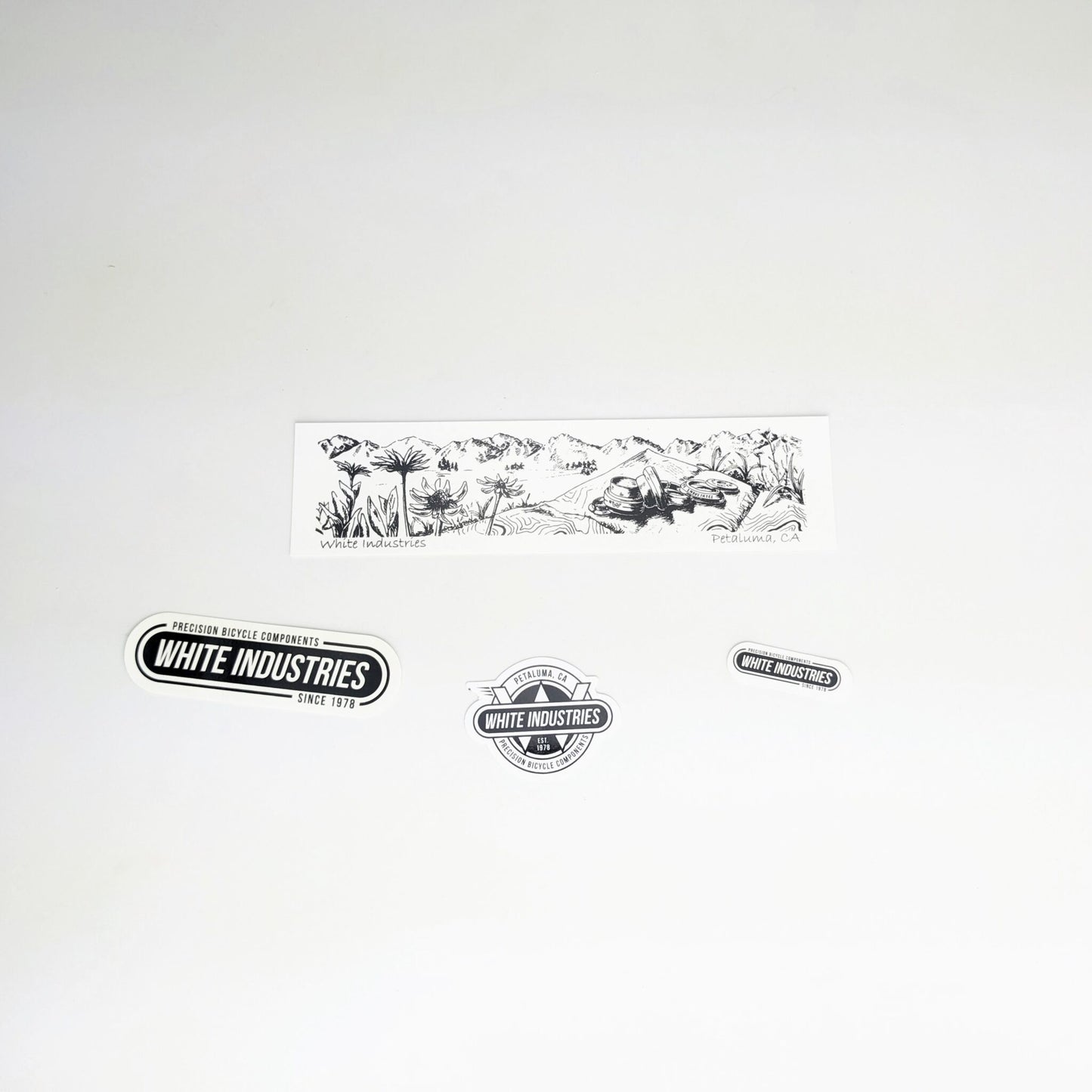 White Industries - Stickers Set