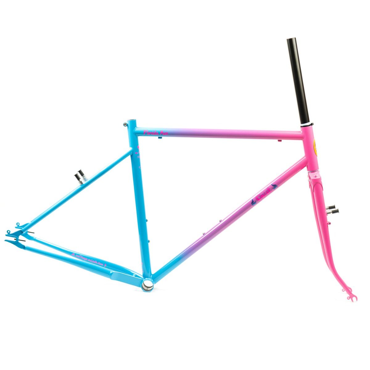 Crust Bikes - Florida Man (pink/blue fade)