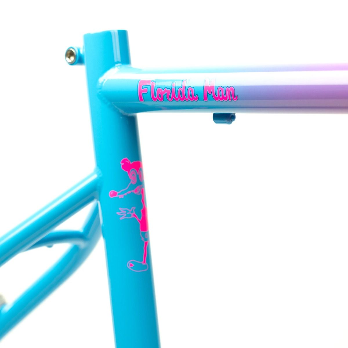 Crust Bikes - Florida Man (pink/blue fade)