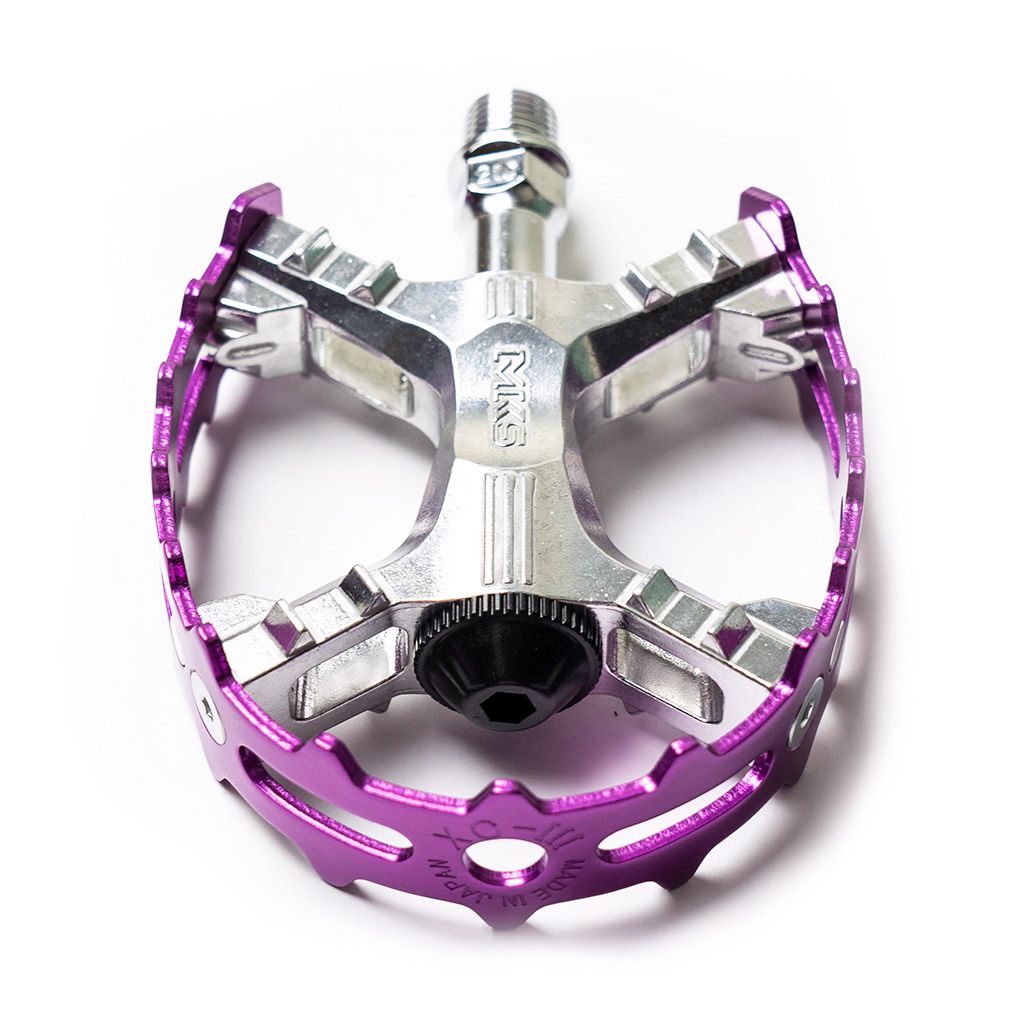 MKS x Bluelug XC-III pedal (purple)